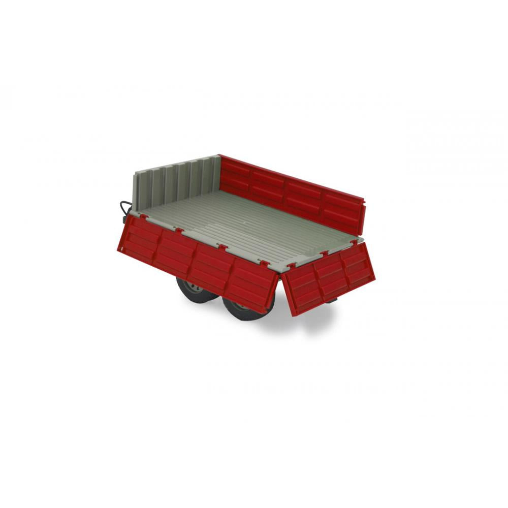 Jamara Kipper rot für RC-Traktor 1:16 Fendt funkferngesteuert Kippmulde Anhänger Bordwände klappbar