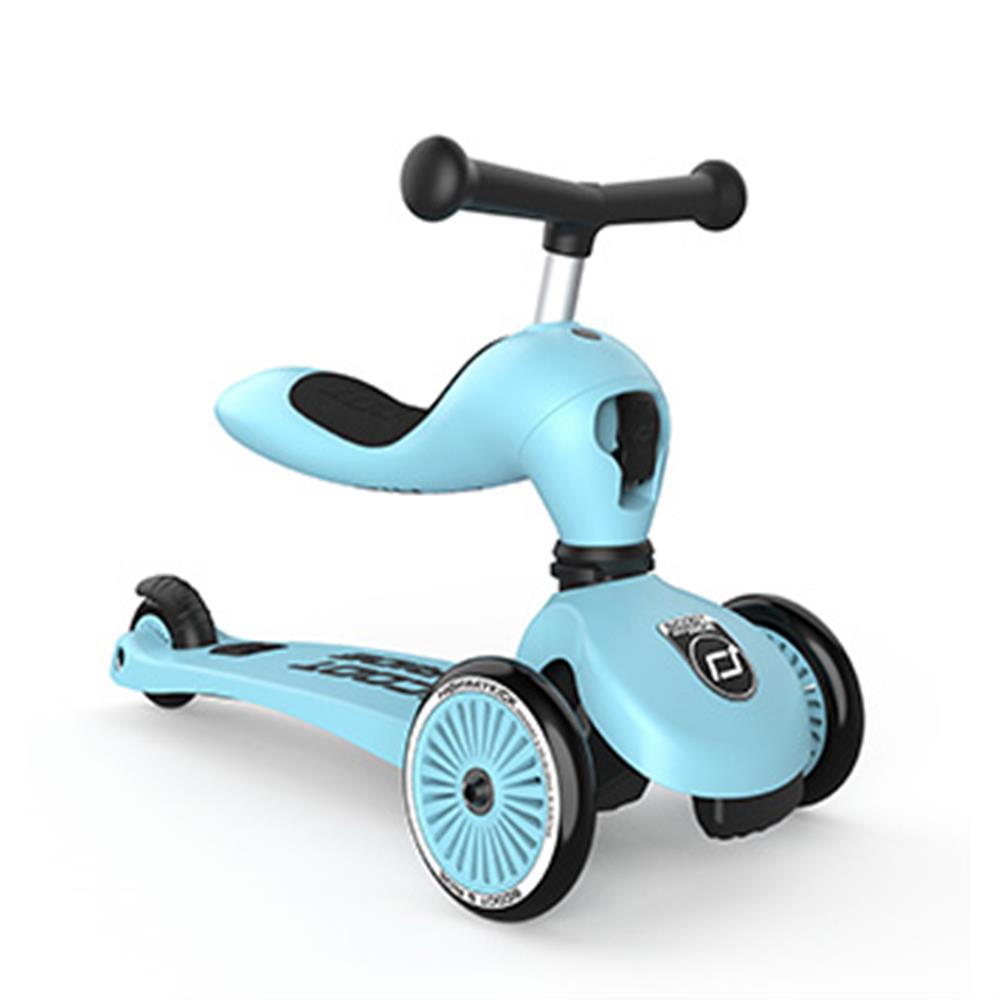 Scoot & Ride Highwaykick 1, blueberry - 2in1 Kinderroller, ab 1 Jahr