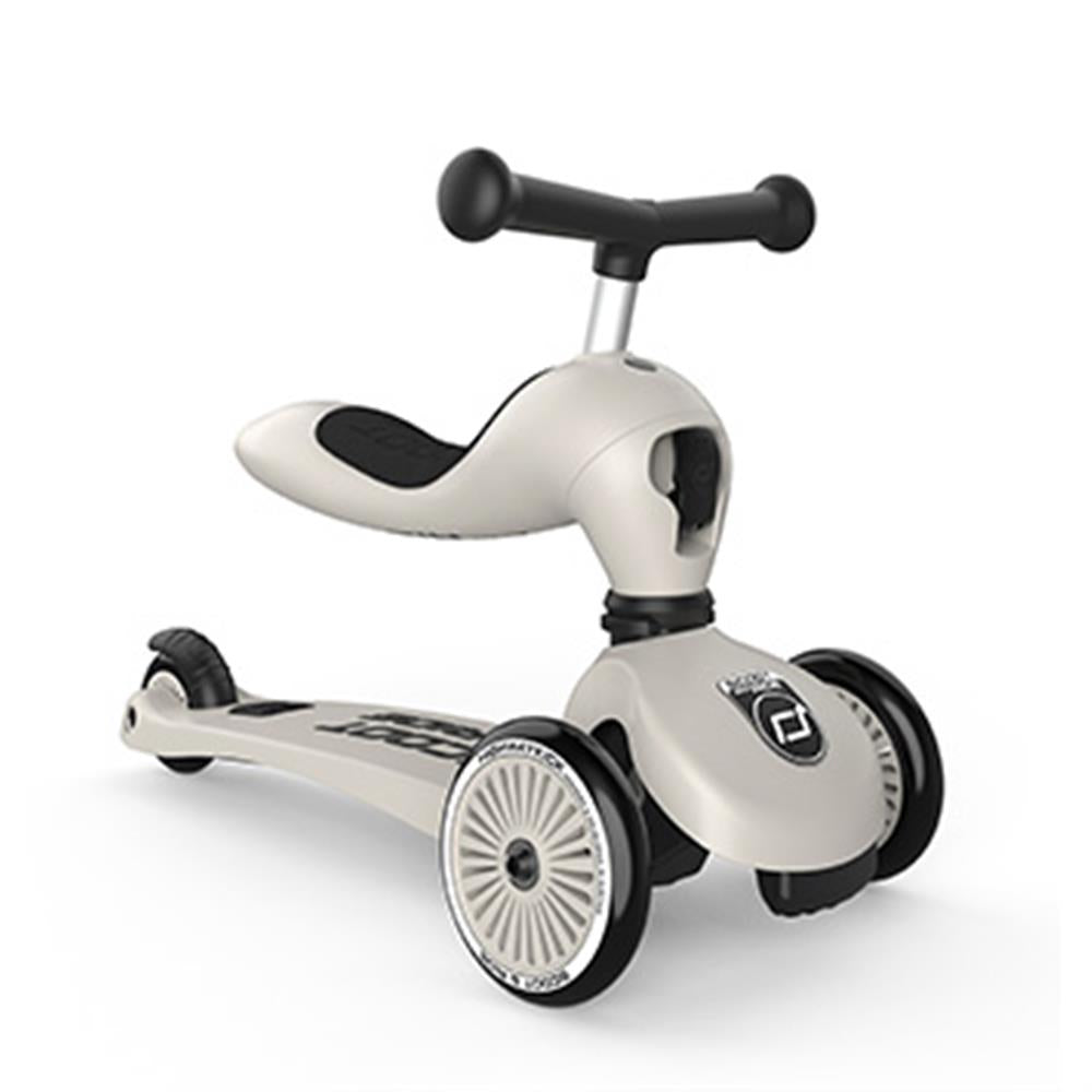 Scoot & Ride Highwaykick 1, ash - 2in1 Kinderroller, ab 1 Jahr