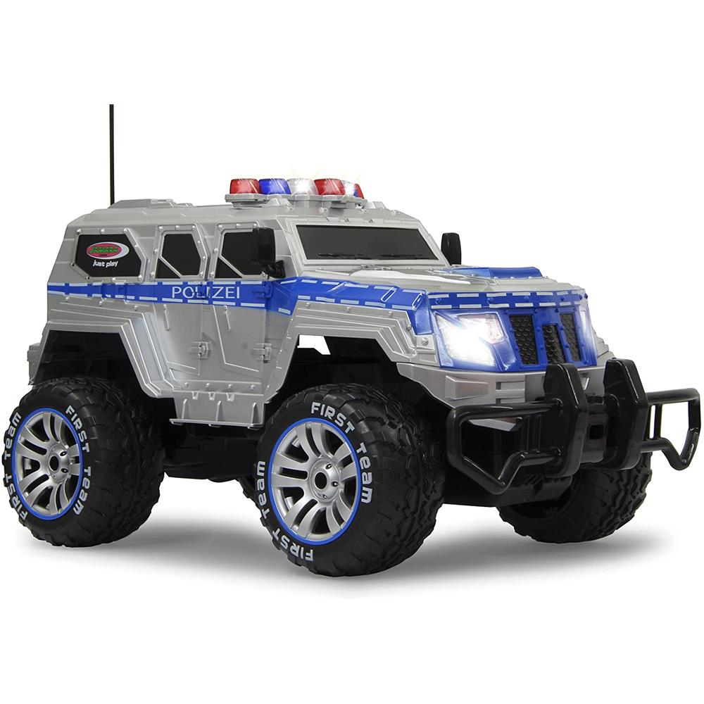 Jamara Polizei Panzerwagen Monstertruck, 1:12, 27MHz, LED inkl. Akku & Ladegerät