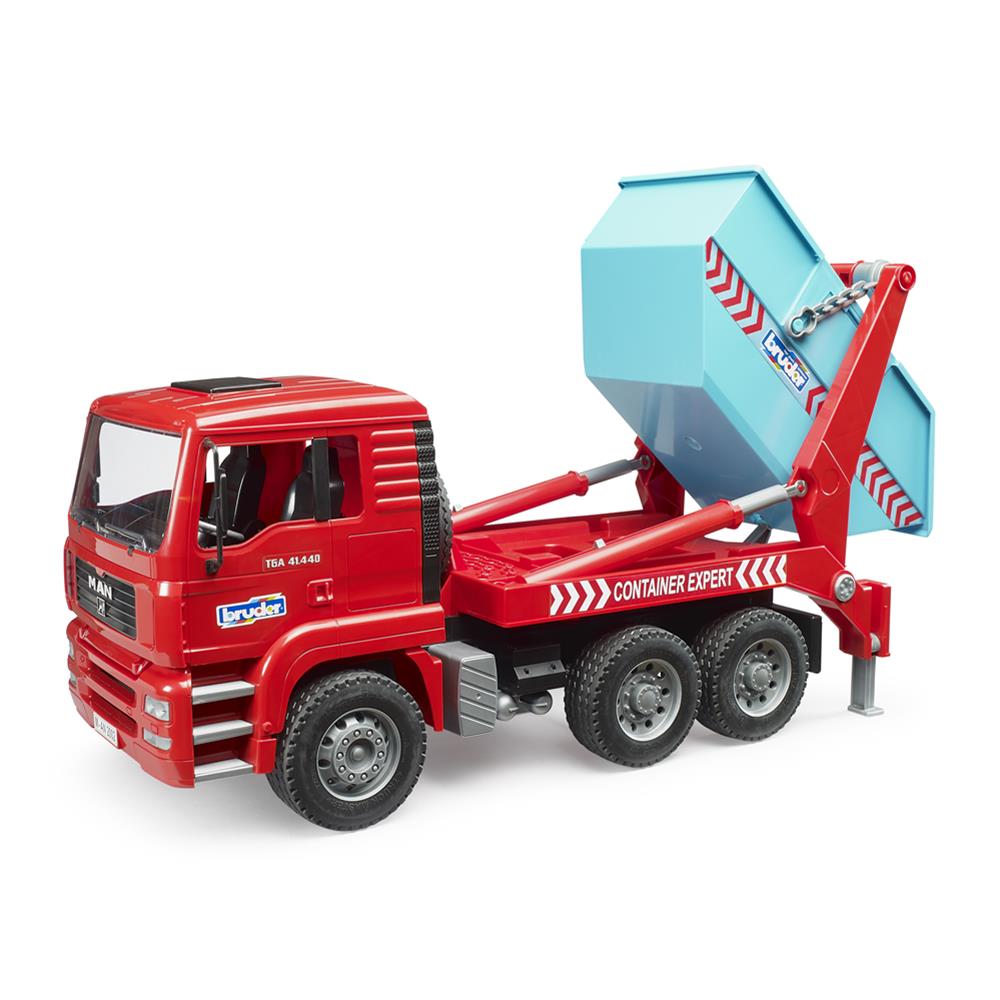 Bruder 02741 - MAN TGA Absetzcontainer LKW, 1:16