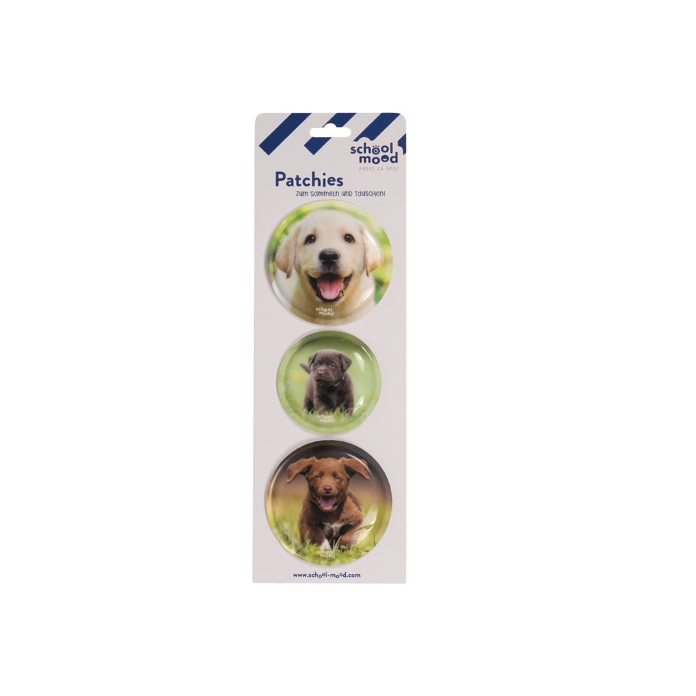School-Mood 3er Patchy-Set Leni Hund