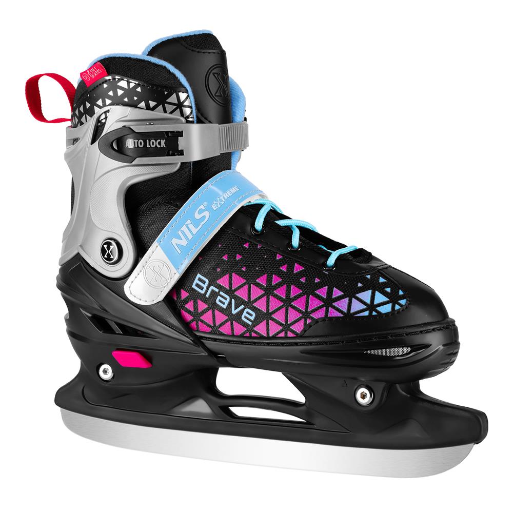 2in1 Inliner Schlittschuhe Gr. 29-33, Rosa, verstellbar | NILS EXTREME NH18190A BRAVE