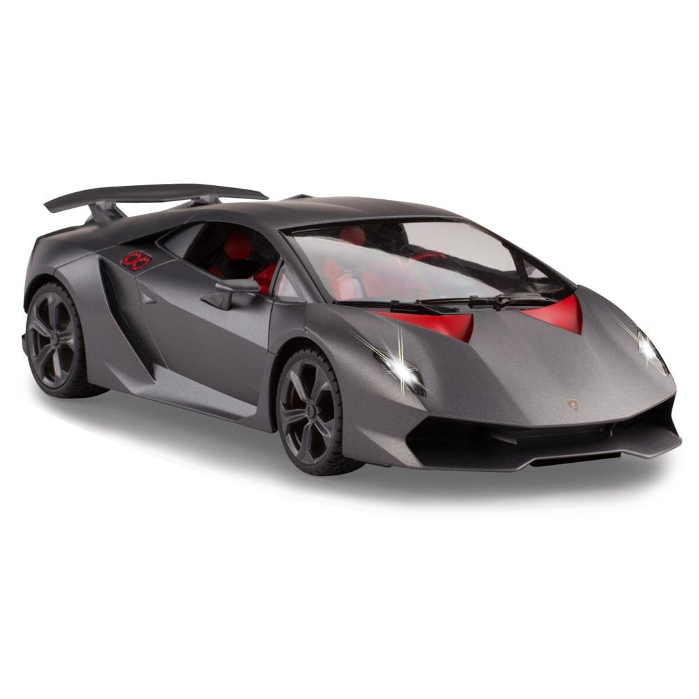 Jamara Lamborghini Sesto Elemento 1:14 grau 2,4GHz Ferngesteuertes Auto mit LED Fahrlicht