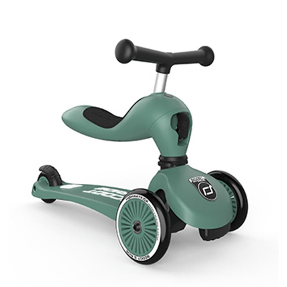 Scoot & Ride Highwaykick 1, forest - 2in1 Kinderroller, ab 1 Jahr