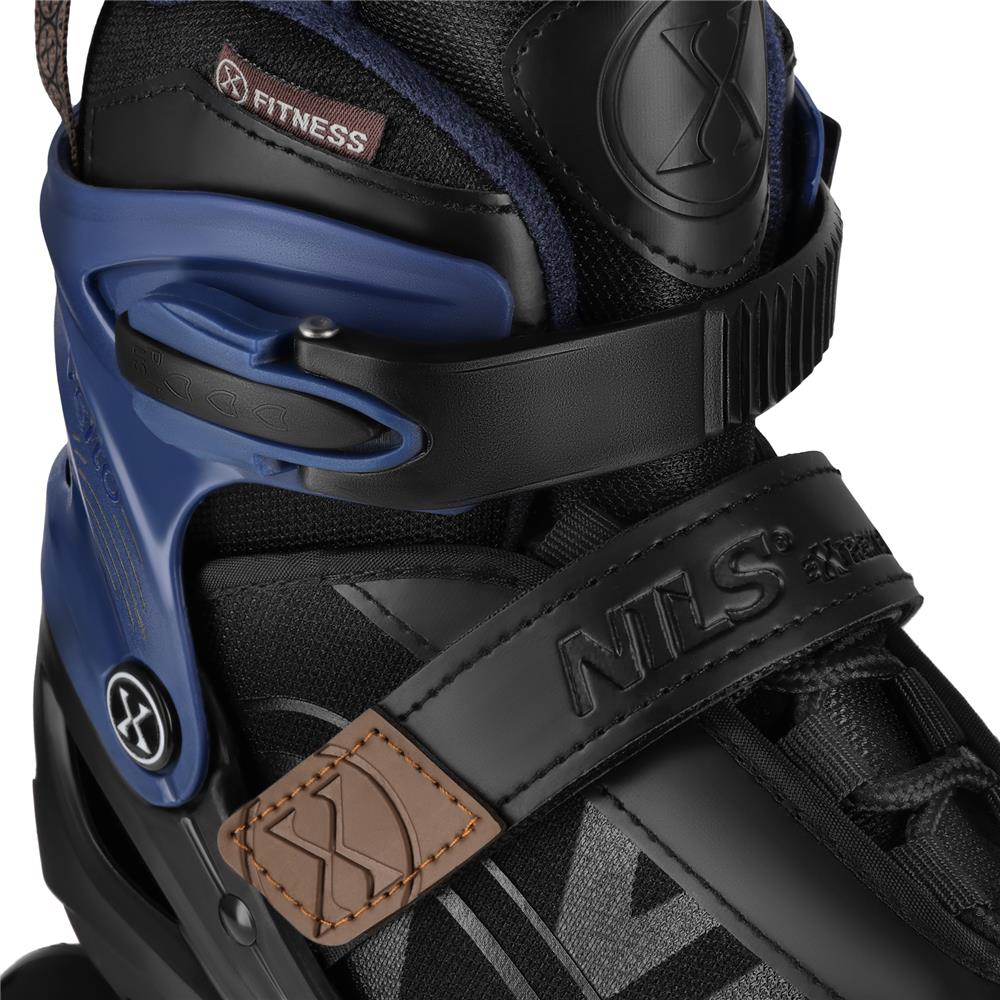 Inlineskates Inliner Gr. 35-38, Dunkelblau, größenverstellbar | NILS EXTREME NA684 VELTO