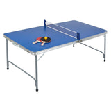 Idena Tischtennisplatte "Compact" - klappbar inkl. Zubehör