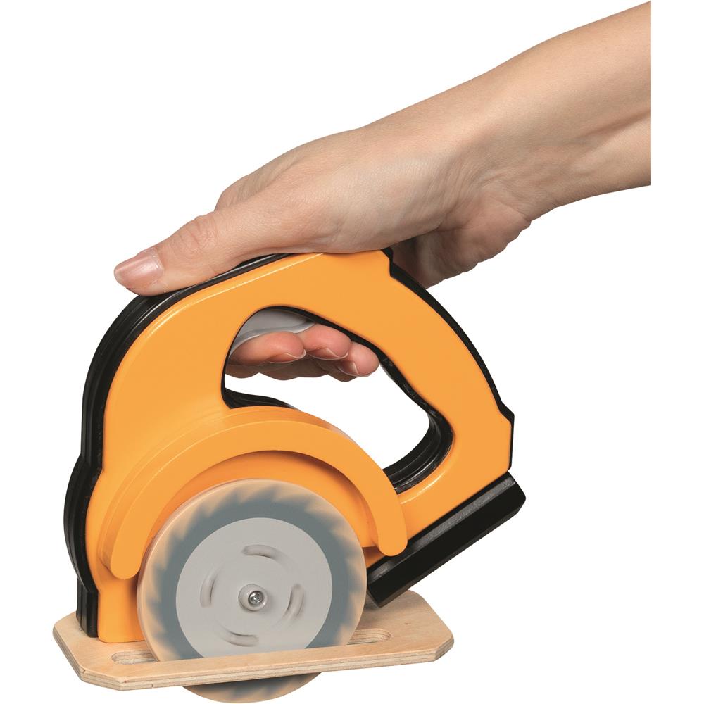 goki Handkreissäge mit Funktion – Holzspielzeug für Kinder ab 3 Jahren