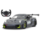 Jamara Porsche 911 GT2 RS Clubsport 25 1:14 grau 2,4GHz Tür manuell Ferngesteuertes Auto mit LED Fahrlicht