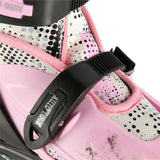 4in1 Inliner Schlittschuhe Rollschuhe Gr. 35-38, Rosa, verstellbar | NILS EXTREME NH18331