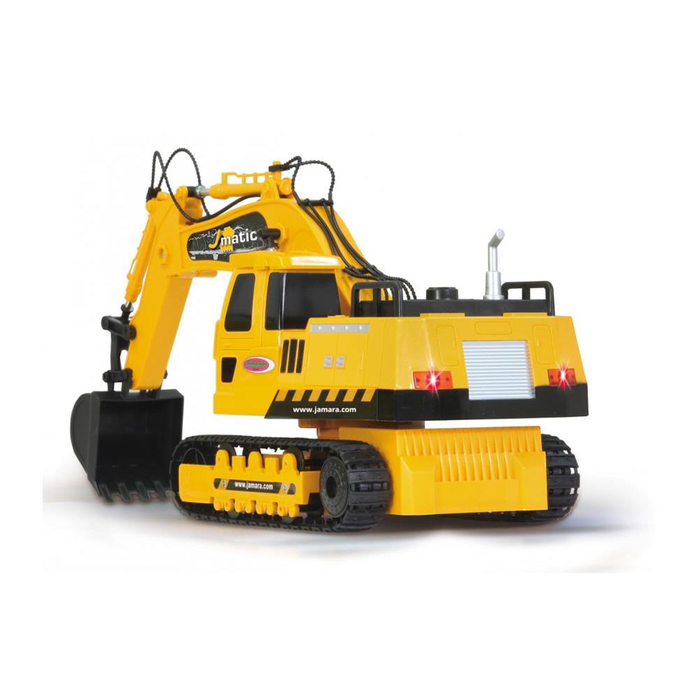 Jamara RC Bagger J-Matic, 1:27, 2,4GHz, ferngesteuertes Baustellenfahrzeug