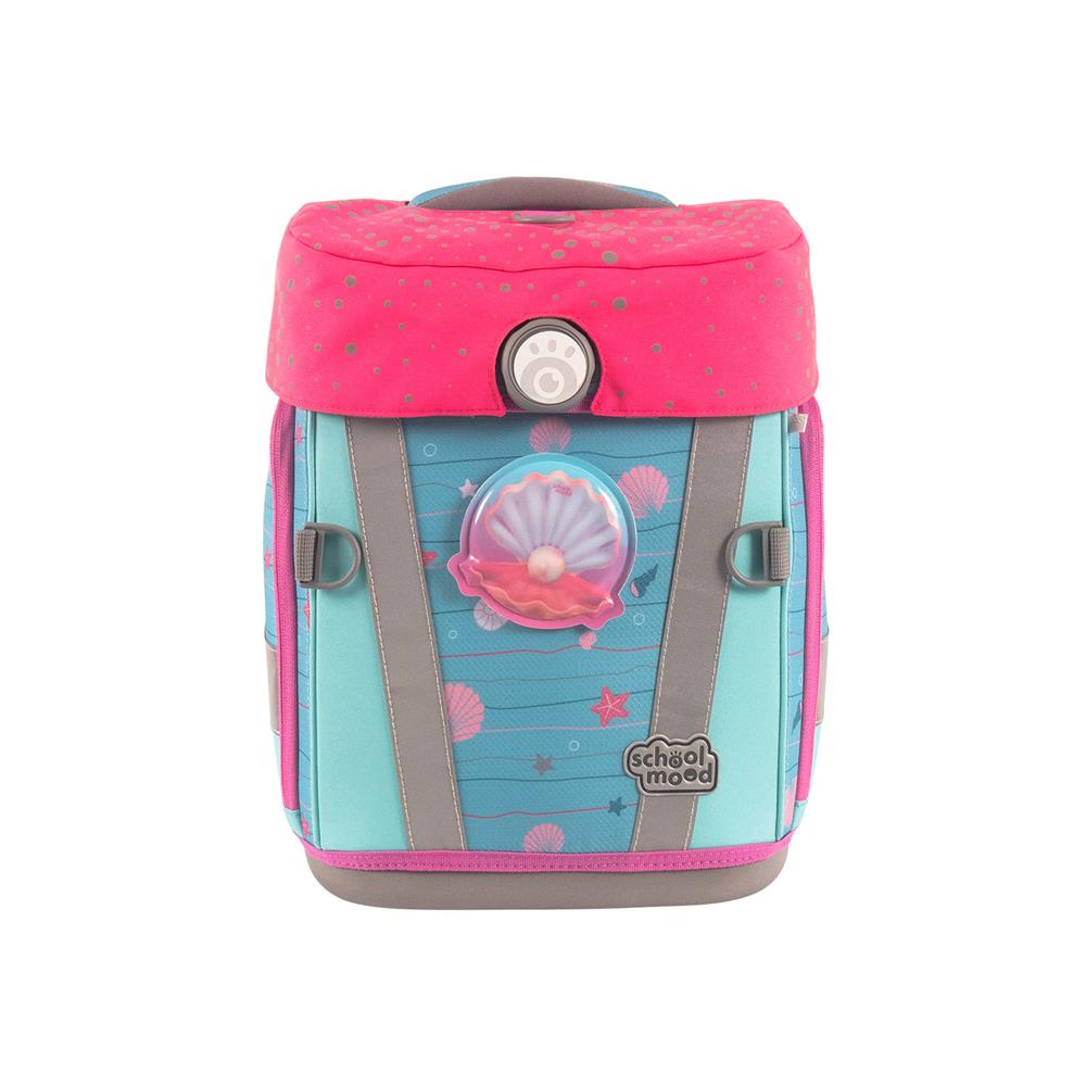 School-Mood NeonCap (pink) Leuchtkappe für Schulranzen Hero Air+