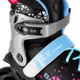 2in1 Inliner Schlittschuhe Gr. 39-43, Rosa, verstellbar | NILS EXTREME NH18190A BRAVE