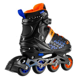2in1 Inliner Schlittschuhe Gr. 34-38, Blau, verstellbar | NILS EXTREME NH18190A BRAVE