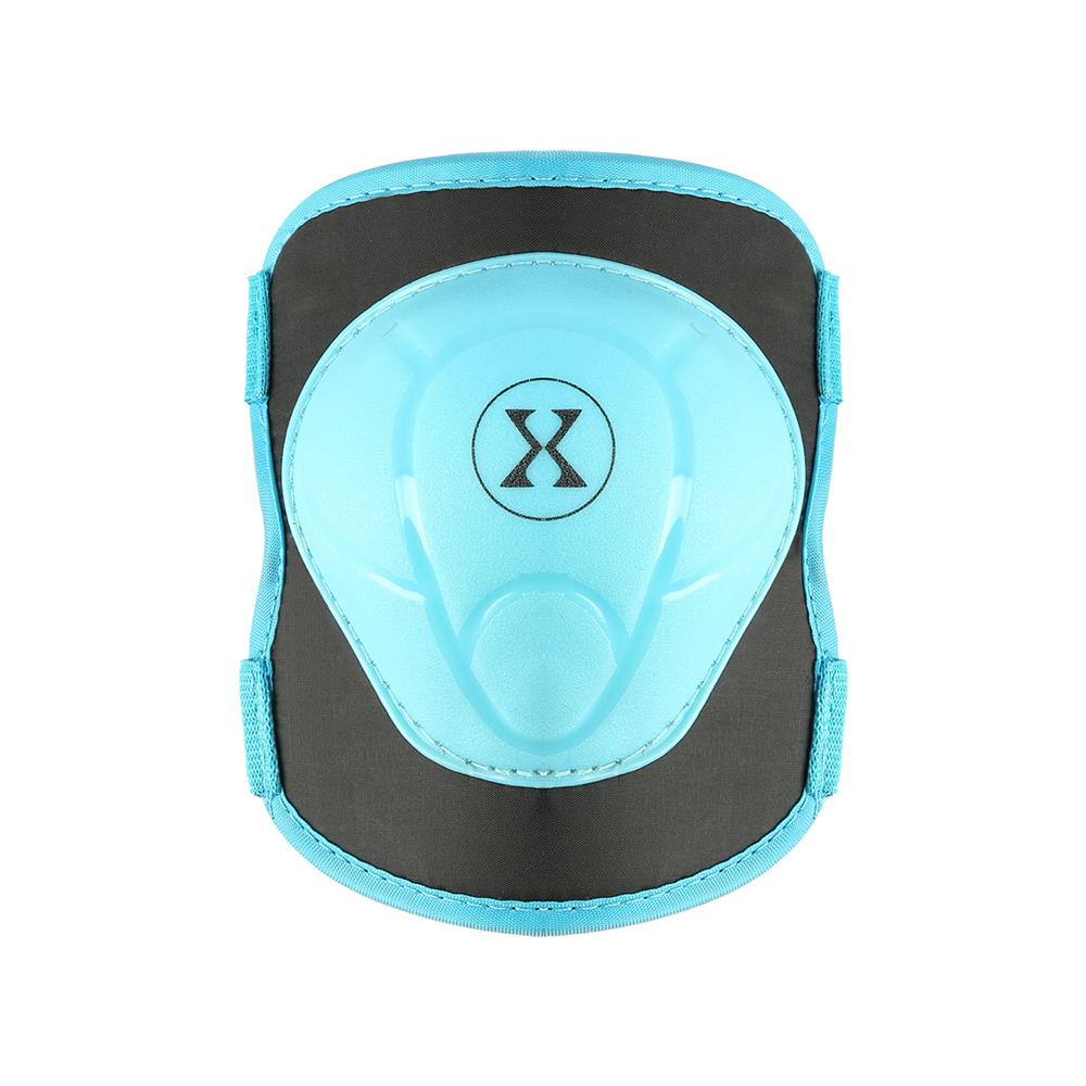 NILS EXTREME H704 Schoner-Set, Blau, Größe M - Protektoren Handgelenk Ellenbogen Knie