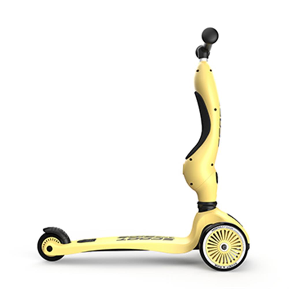 Scoot & Ride Highwaykick 1, lemon - 2in1 Kinderroller, ab 1 Jahr