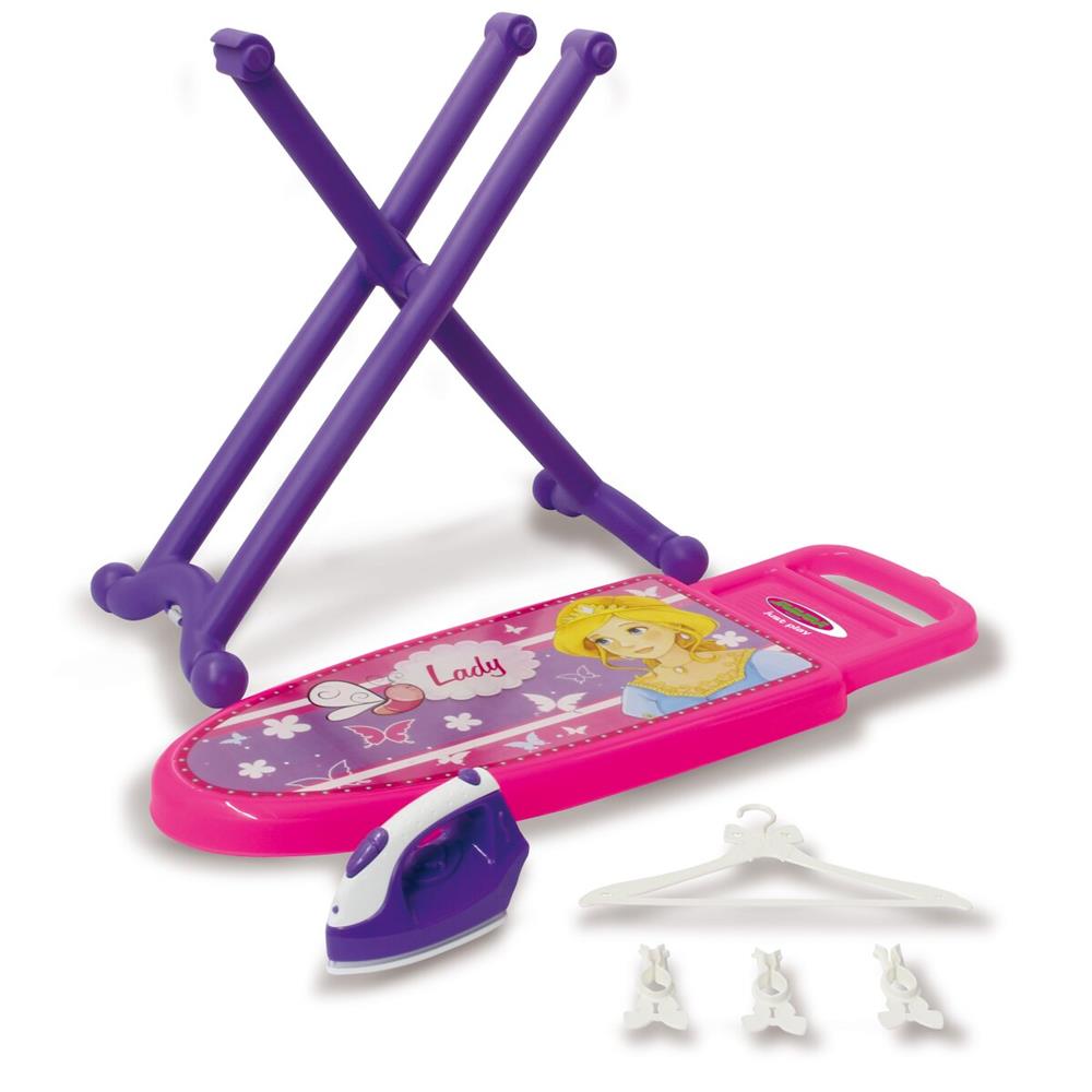 Jamara Bügelset Little Laundry Princess 6teilig Pink Prinzessin
