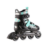 2in1 Inliner Schlittschuhe Gr. 35-38, Blau-Grün, verstellbar | NILS EXTREME NH18366A