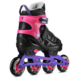 Inlineskates Inliner Gr. 42-45, Rosa, größenverstellbar | NILS EXTREME NA684 VELTO