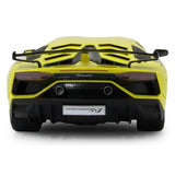 Jamara Lamborghini Aventador SVJ 1:14 gelb 2,4GHz Ferngesteuertes Auto mit LED Fahrlicht