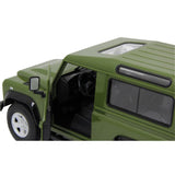 Jamara Land Rover Defender 1:14 grün 2,4GHz Tür manuell Ferngesteuertes Auto mit LED Fahrlicht