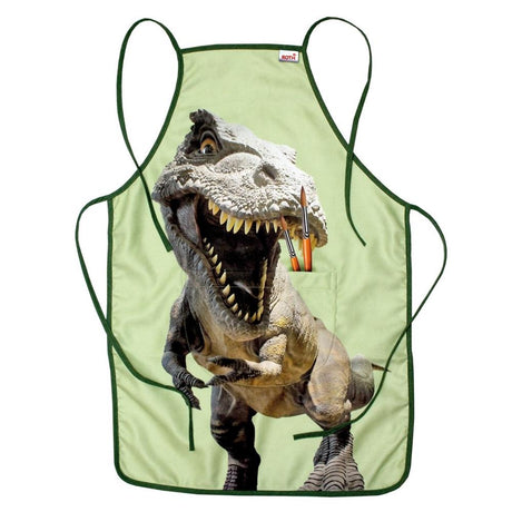 Roth Kinderschürze Dinosaurier Tyrannosaurus, Bastelschürze, Malschürze, Werkenschürze
