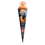 Roth Schultüte Monstertruck Fire, 85cm, eckig, Rot(h)-Spitze, Tüllverschluss
