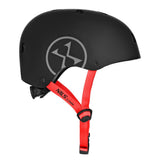 NILS EXTREME MTW001-2 Helm Größe L 58-61 cm Schwarz - Schutzhelm für Skateboard Inliner Roller Helm