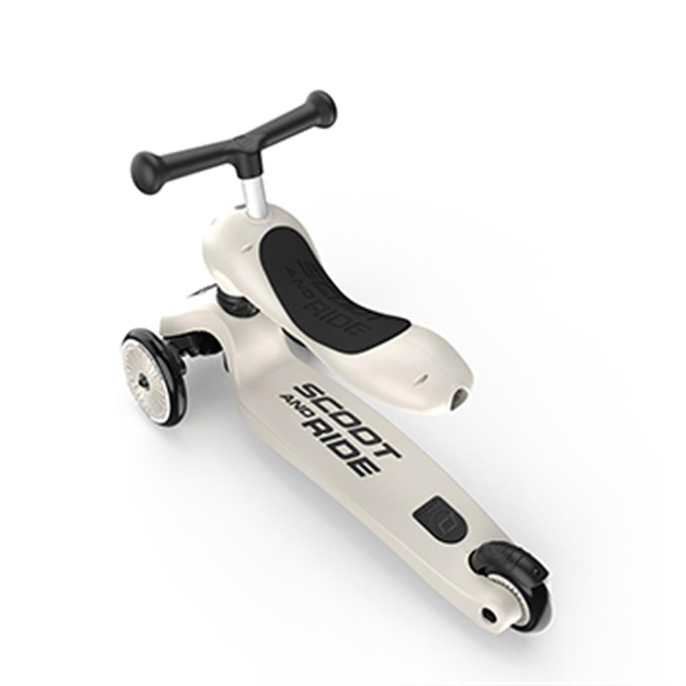 Scoot & Ride Highwaykick 1, ash - 2in1 Kinderroller, ab 1 Jahr