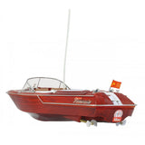 Jamara Venezia 2 Kanal 40MHz RC Boot Holzoptik Ferngesteuertes Rennboot mit Funksteuerung
