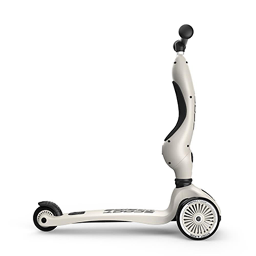 Scoot & Ride Highwaykick 1, ash - 2in1 Kinderroller, ab 1 Jahr