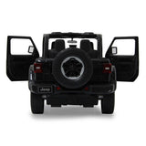 Jamara Jeep Wrangler JL 1:14 schwarz 2,4GHz Tür manuell Ferngesteuertes Auto mit LED Fahrlicht