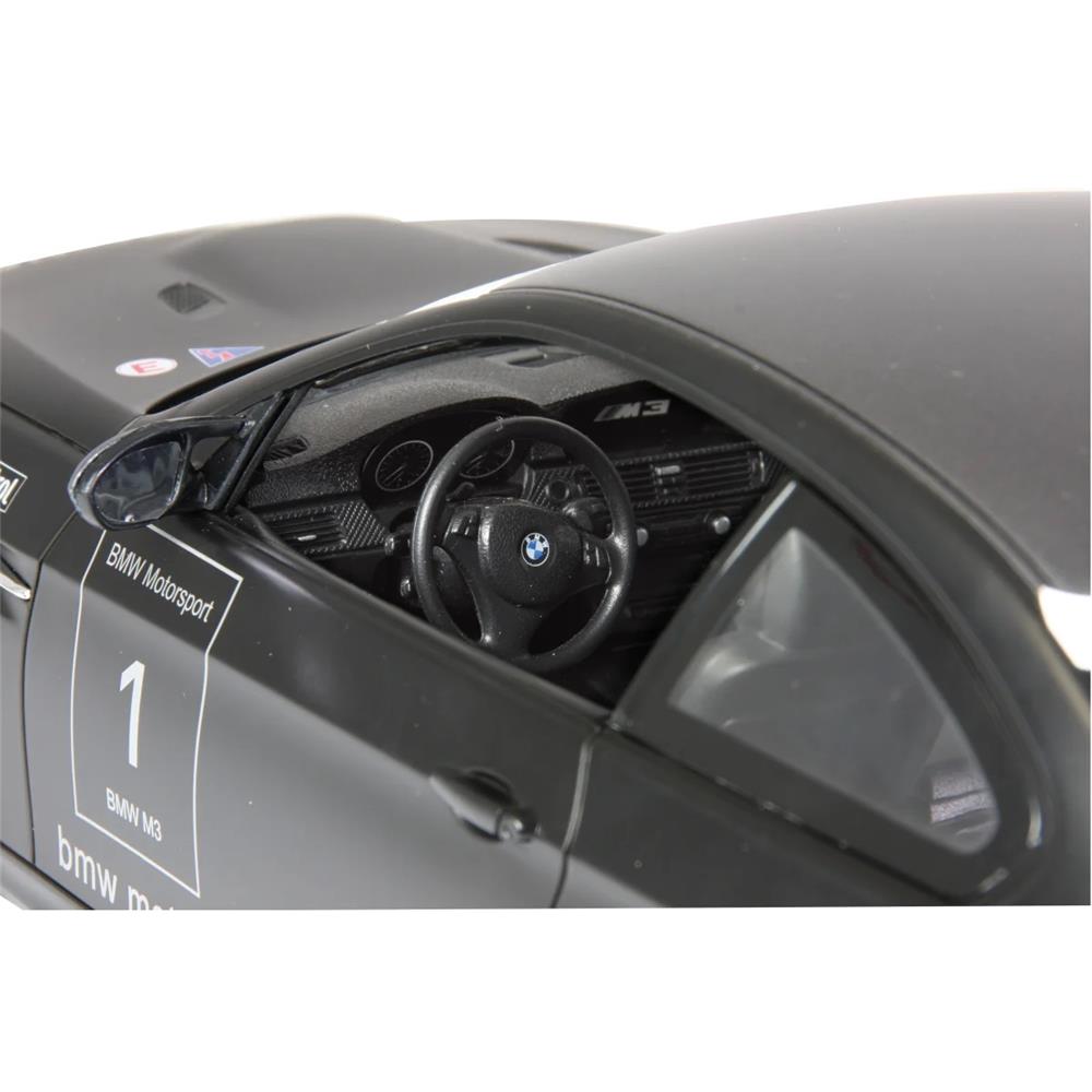 Jamara BMW M3 Sport 1:14 schwarz 2,4GHz Ferngesteuertes Auto mit LED Fahrlicht