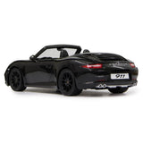 Jamara Porsche 911 Carrera S 1:12 schwarz 2,4GHz Ferngesteuertes Auto mit LED Fahrlicht