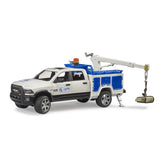 Bruder 02509 - RAM 2500 Service Truck mit Kran und Rundumleuchte