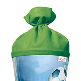 Roth Schultüte Fußball, 70cm, rund, Rot(h)-Spitze, Filzverschluss