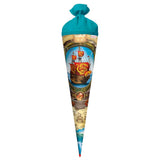 Roth Schultüte Piratenschiff, 70cm, rund, Rot(h)-Spitze, Filzverschluss