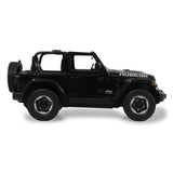 Jamara Jeep Wrangler JL 1:14 schwarz 2,4GHz Tür manuell Ferngesteuertes Auto mit LED Fahrlicht