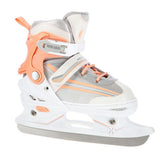 2in1 Inliner Schlittschuhe Gr. 39-43, Weiß-Rosa, verstellbar | NILS EXTREME NH18190