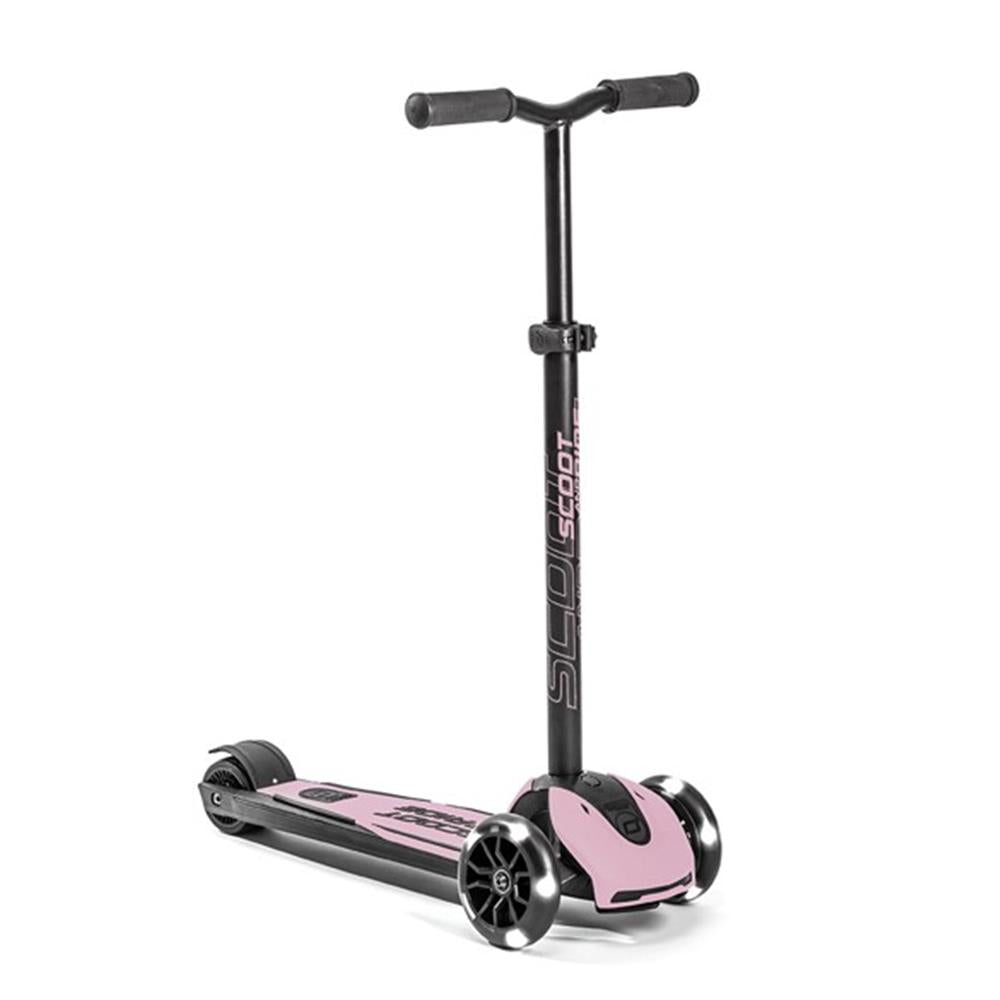 Scoot & Ride Highwaykick 5 LED Scooter, rose - Kinderroller, ab 5 Jahren