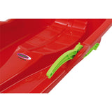 Jamara Snow Play Rutschteller, 60cm, blau - Porutscher, Schneerutscher Jamara Snow Play Bob Karol, 80cm, rot, - Kinderschlitten mit Bremse