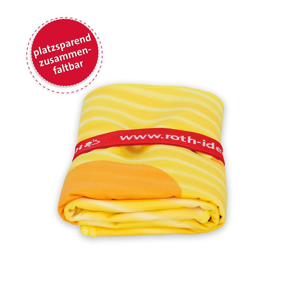 Roth Kinder-Badetuch, Fredo & Fitzi, 60x120 cm, platzsparend, schnell trocknend
