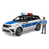 Bruder 02890 - Range Rover Velar Polizeifahrzeug mit Polizist, 1:16, mit Licht & Sound