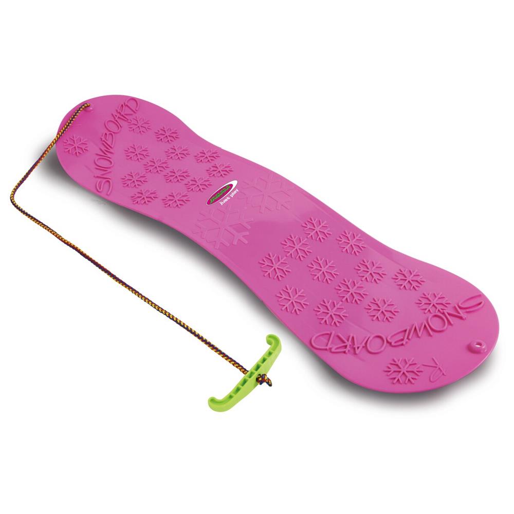 Jamara Snow Play Snowboard, 72cm, Pink - Winterspielzeug, Schneegleiter