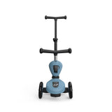 Scoot & Ride Highwaykick 1 Push and Go, steel - Kinderroller mit Schiebestange