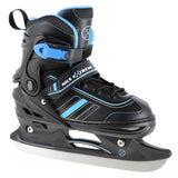 2in1 Inliner Schlittschuhe Gr. 29-33, Schwarz-Blau, verstellbar | NILS EXTREME NH18191