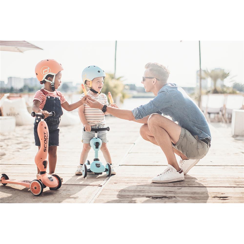 Scoot & Ride Highwaykick 1, blueberry - 2in1 Kinderroller, ab 1 Jahr