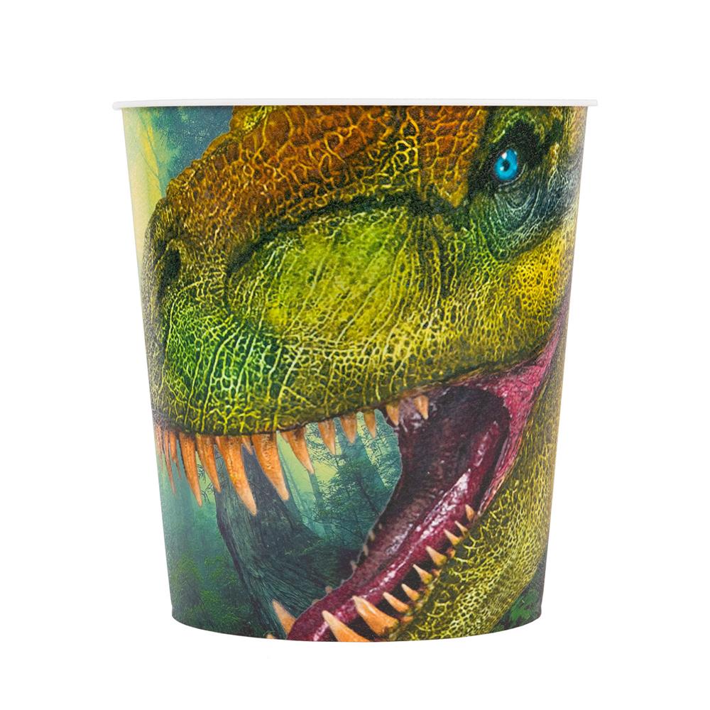 Idena Papierkorb, Dinosaurier - 9 Liter Mülleimer/Apfalleimer aus Kunststoff