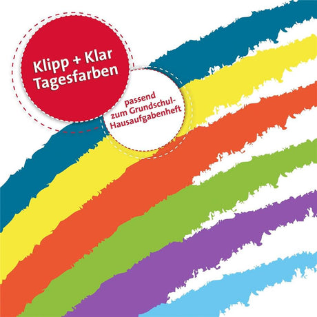 Roth Klipp&Klar Stundenplan Steck Fix, Dinosaurier Tyrannosaurus, A3, Kinder-Wochenplan
