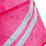 Roth ReflActions Regen-Poncho Diamant, Pink, 5-10 Jahre, mit reflektierenden Elementen
